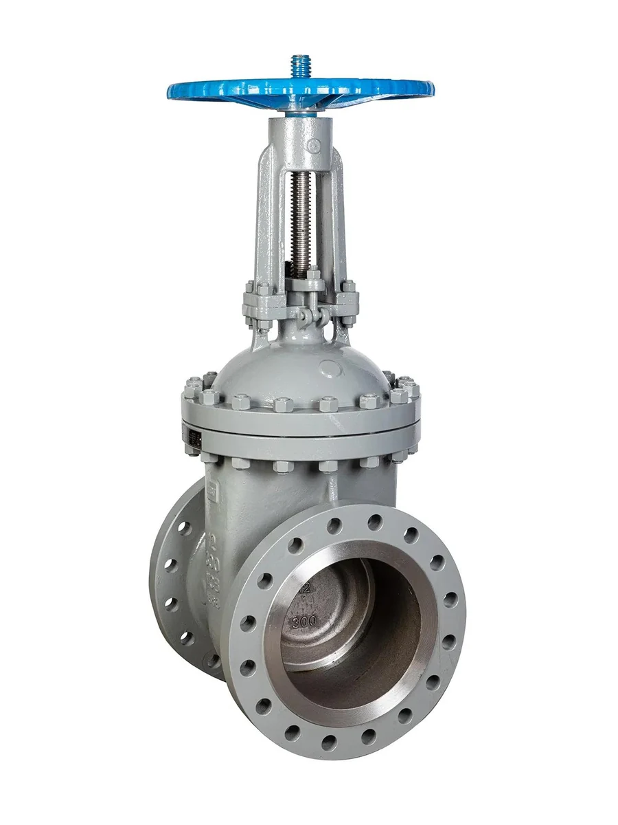Cast steel gate valve with handwheel