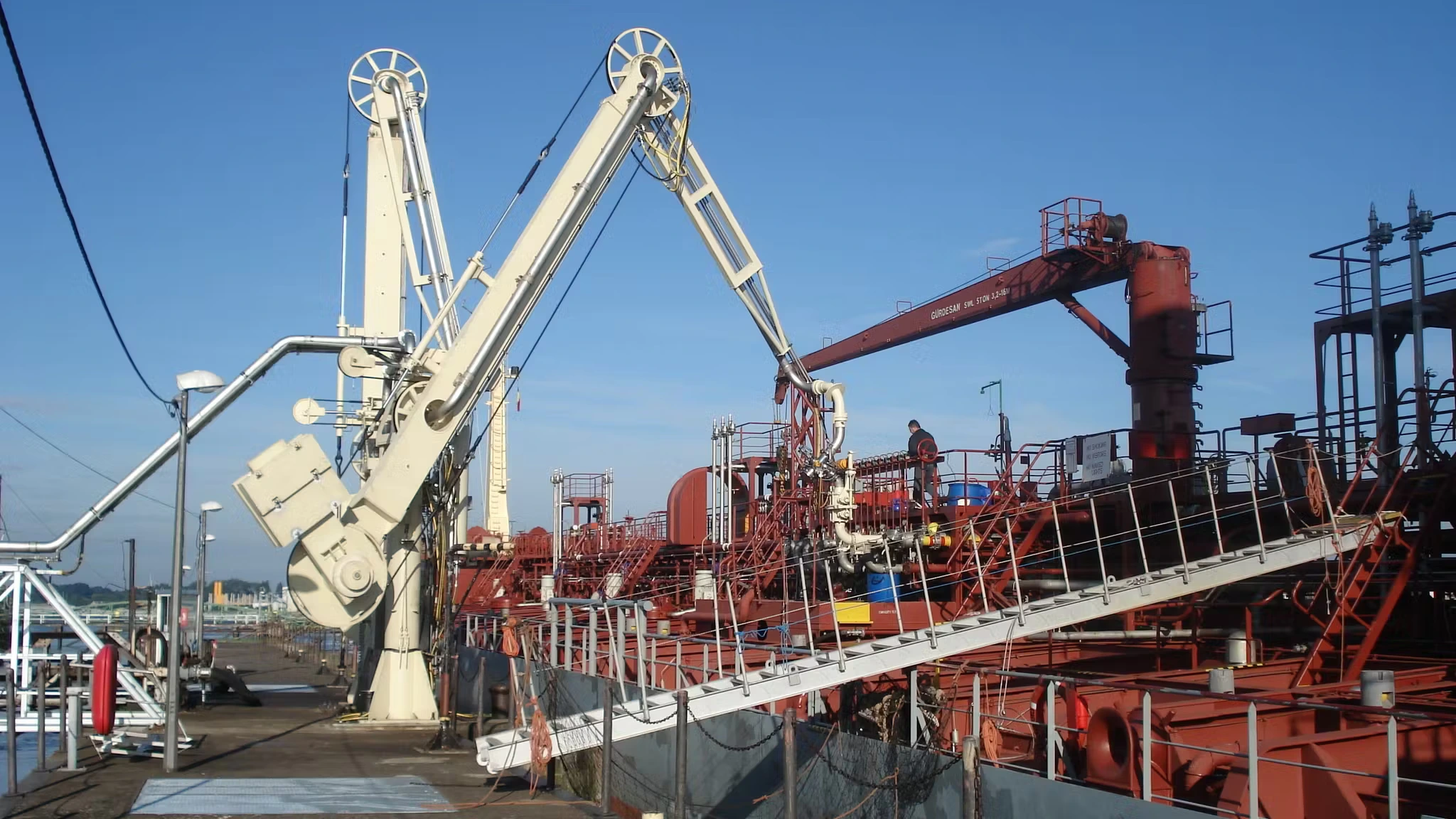 Proxico heavy-duty marine loading arm for tankers in Kenya