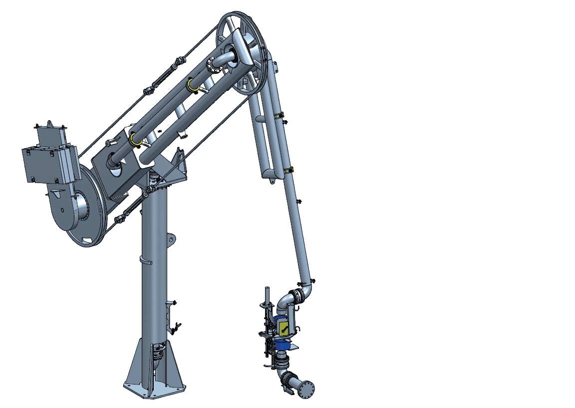 Proxico heavy-duty marine loading arm for tankers in Kenya
