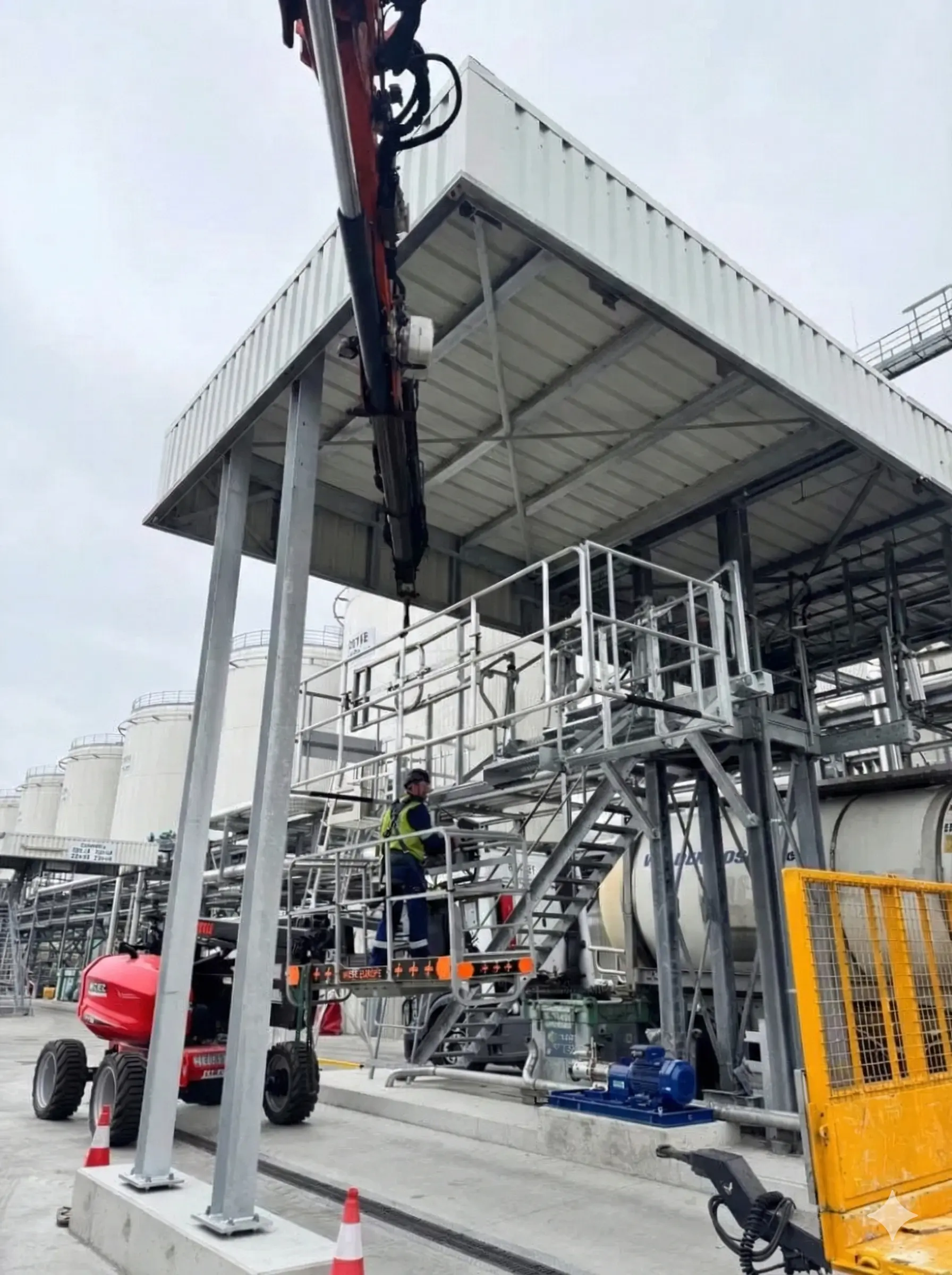 Proxico Folding Stairs Parked